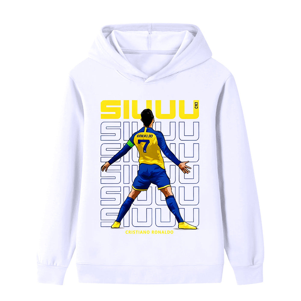 Ronaldo Voetbal Hoodie Kinderen - voor Dagelijks