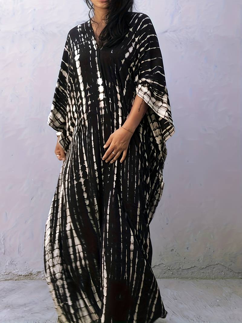 Oversized kaftan jurk