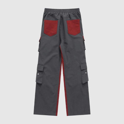 Cargo broek met verstelbare riemen