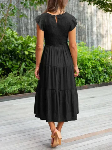Jayne | Comfortabele maxi jurk