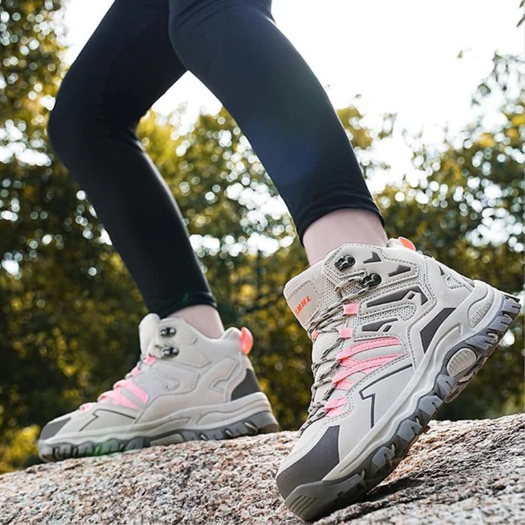 Waterdichte wandelschoenen met verbeterde grip