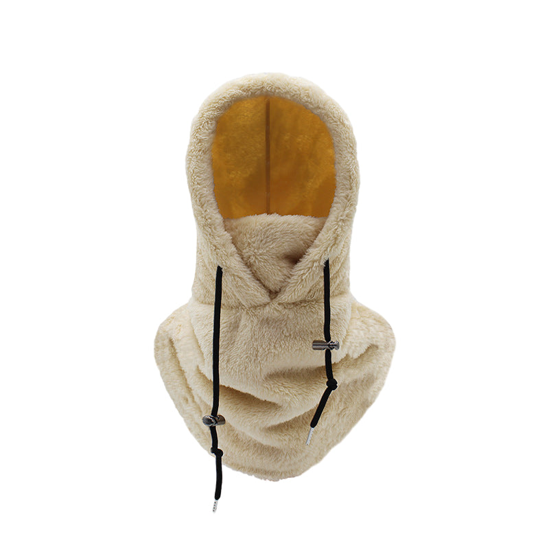 Sherpa skimasker met capuchon