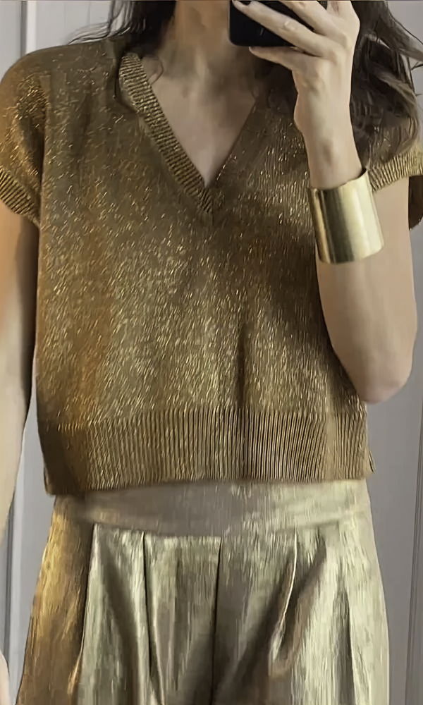 Maelynn | Elegante top en broek set