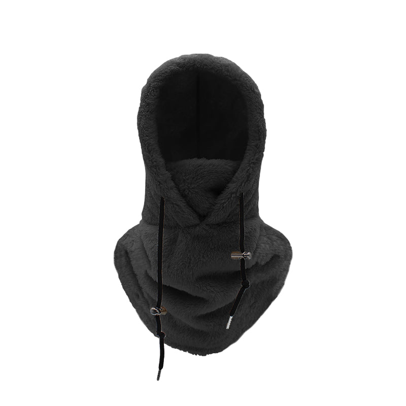 Sherpa skimasker met capuchon