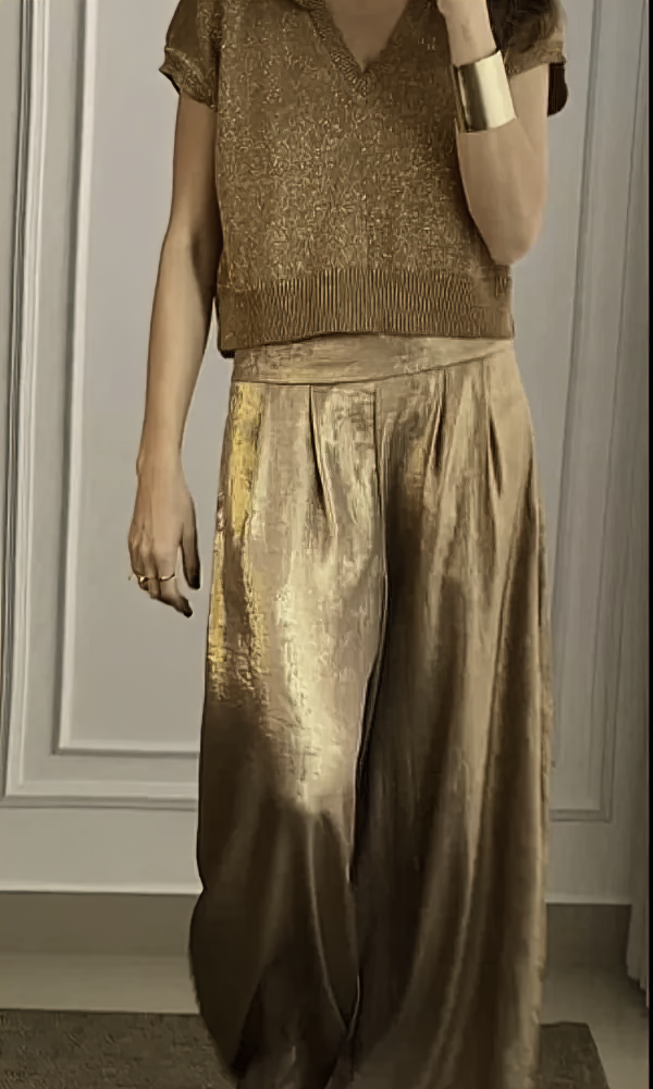 Maelynn | Elegante top en broek set