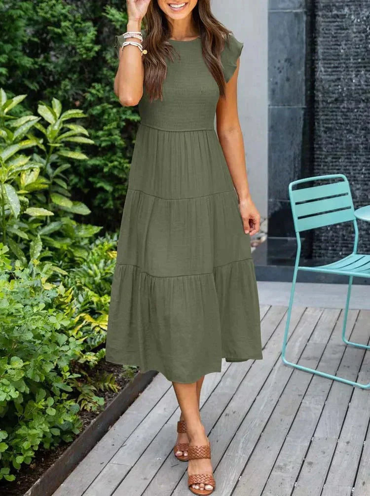 Jayne | Comfortabele maxi jurk