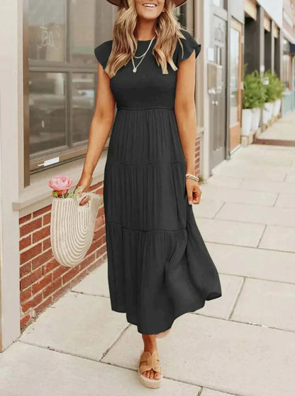 Jayne | Comfortabele maxi jurk