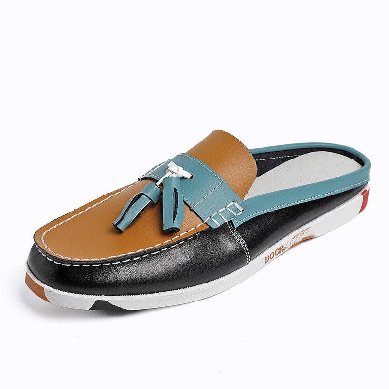 Designer Loafers Casual halve teen schoenen