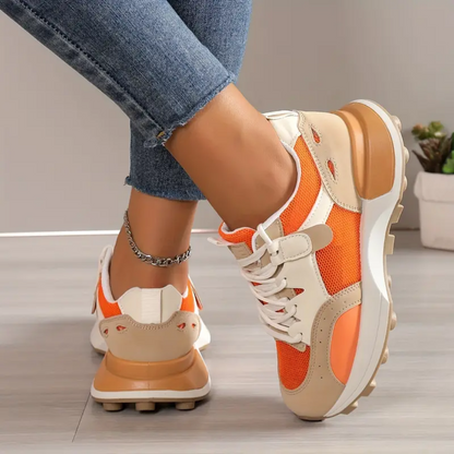 Oranje gekleurde schoenen