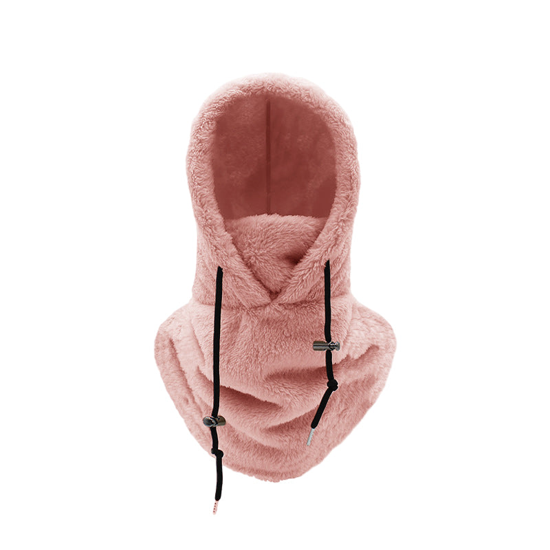 Sherpa skimasker met capuchon