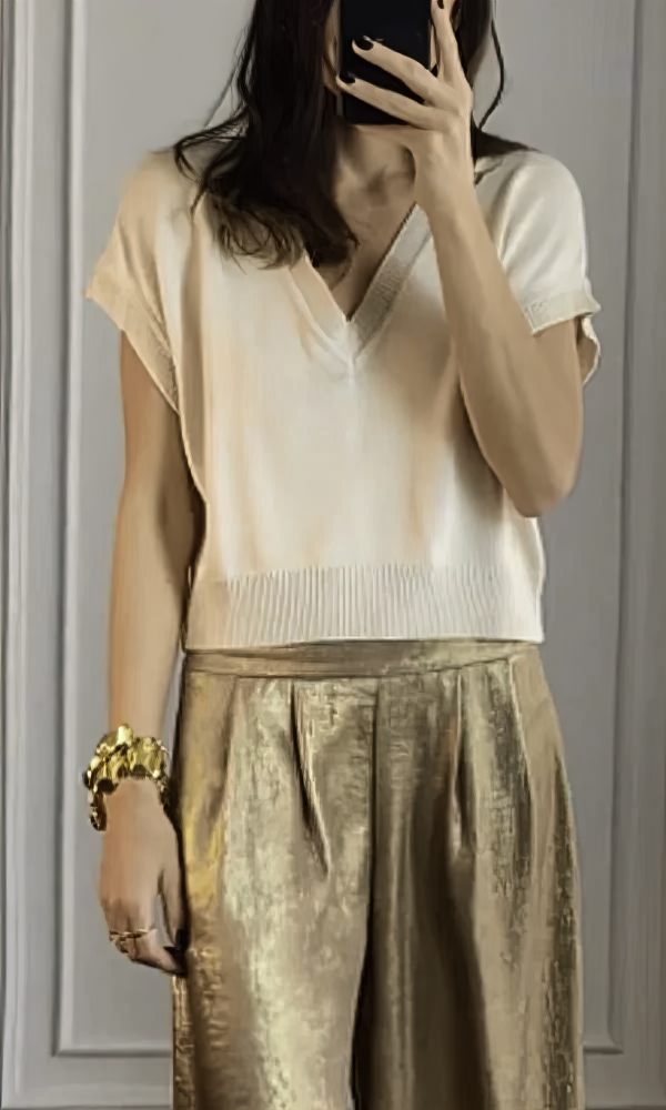 Maelynn | Elegante top en broek set