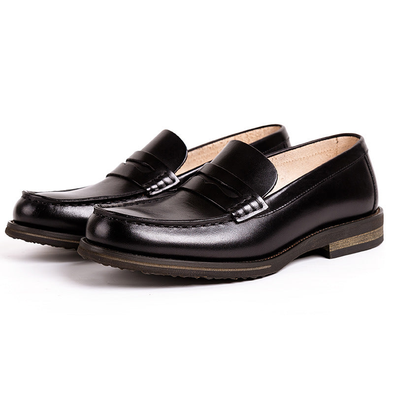 Designer leren schoenen koeienhuid loafers