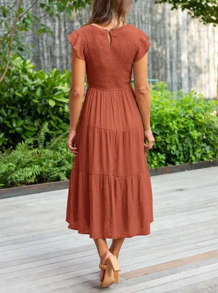 Jayne | Comfortabele maxi jurk