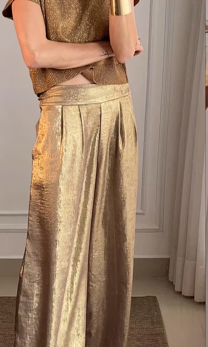 Maelynn | Elegante top en broek set