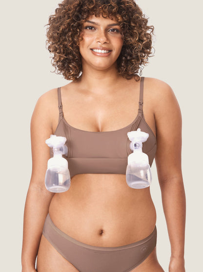 Handsfree kolfbeha en voedingsbeha in één – Inbarely® alles-in-één