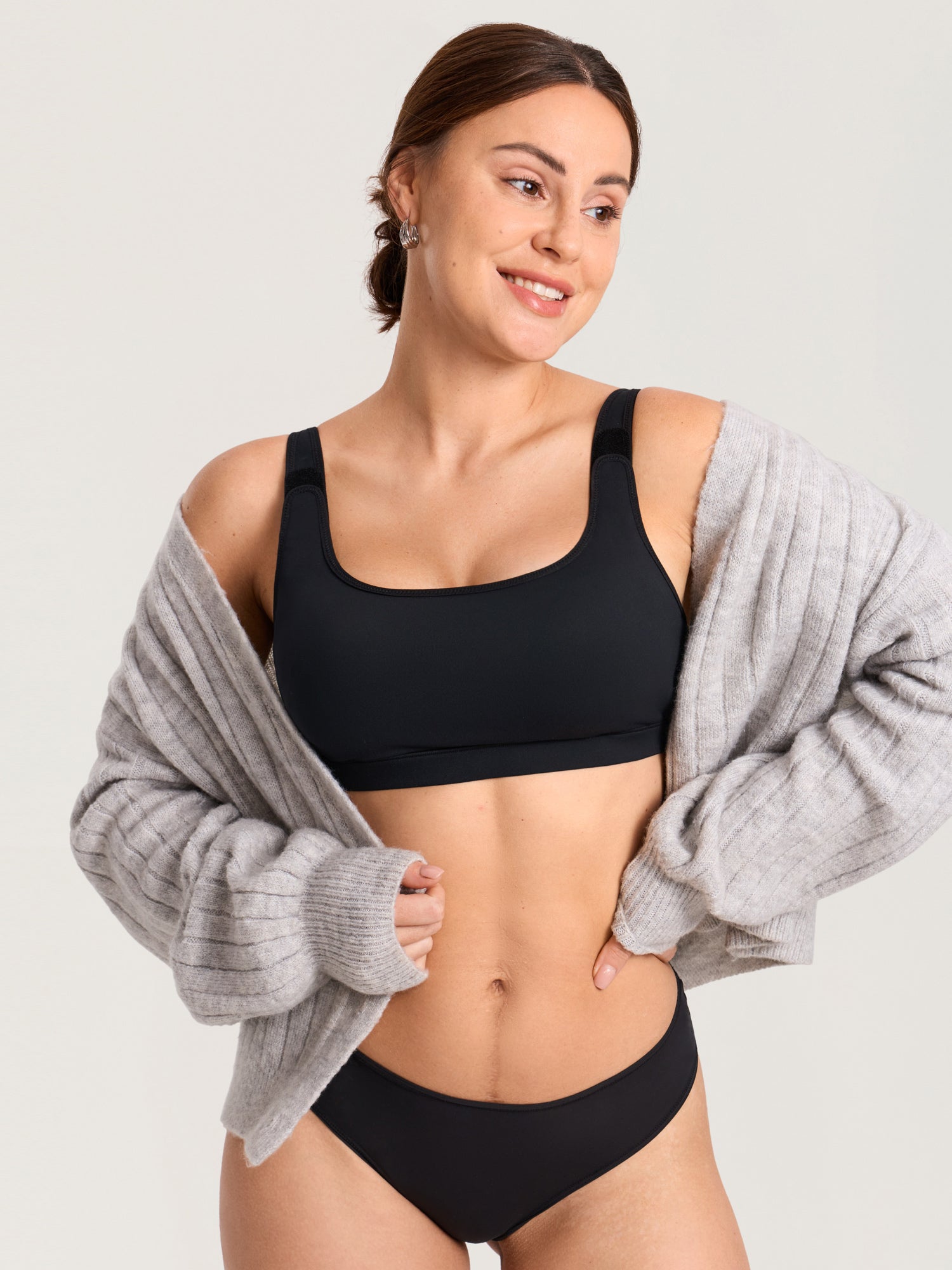 Handsfree kolfbeha en voedingsbeha in één met klittenband – Natrelax®