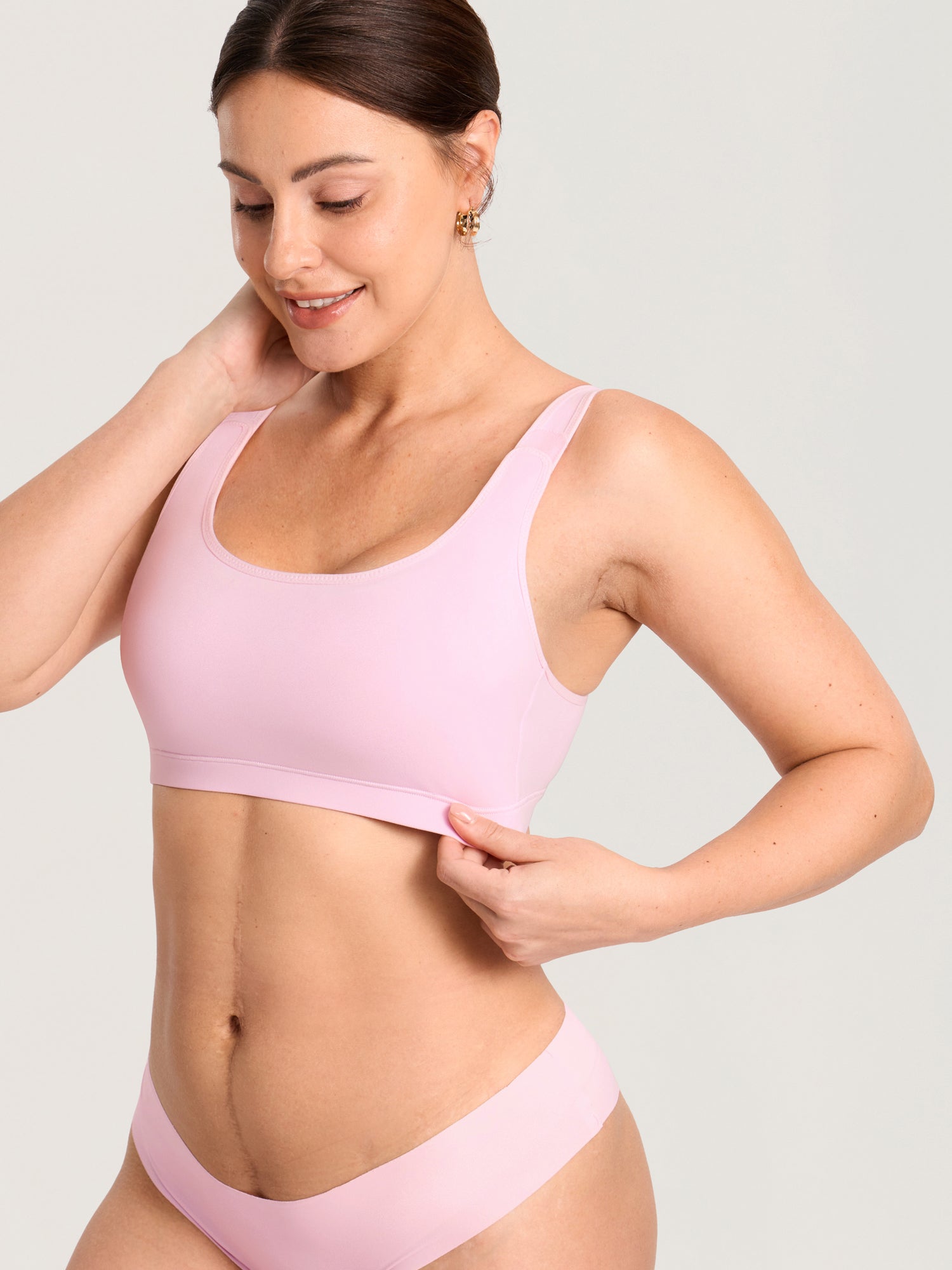 Handsfree kolfbeha en voedingsbeha in één met klittenband – Natrelax®