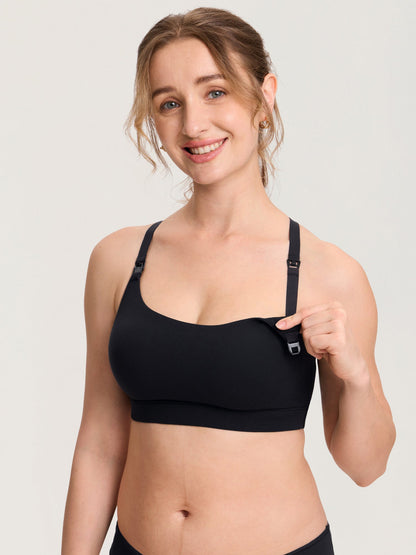 Voedingsbeha met verstelbare Y-rug – Natrelax® bralette zonder beugel