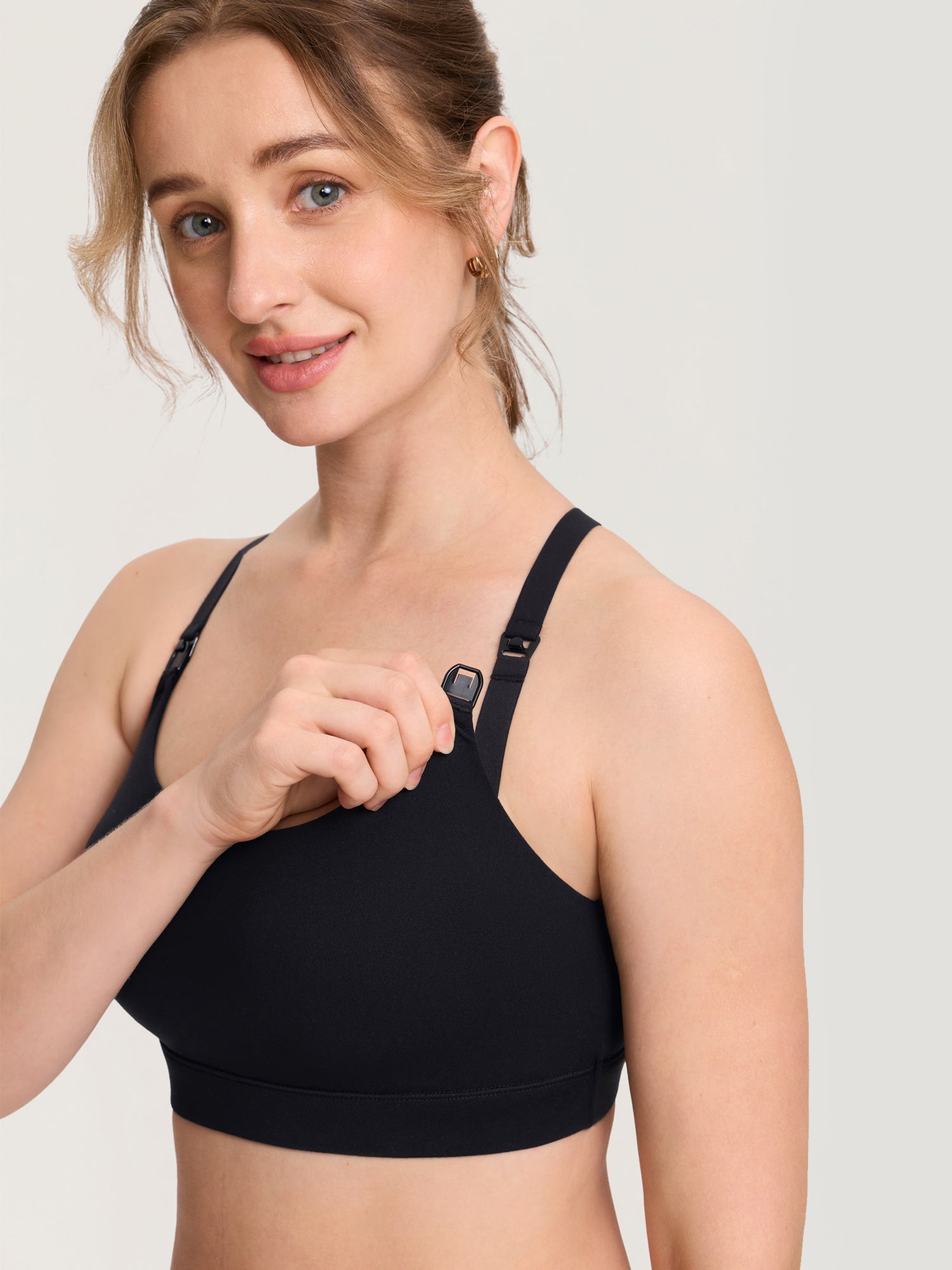 Voedingsbeha met verstelbare Y-rug – Natrelax® bralette zonder beugel