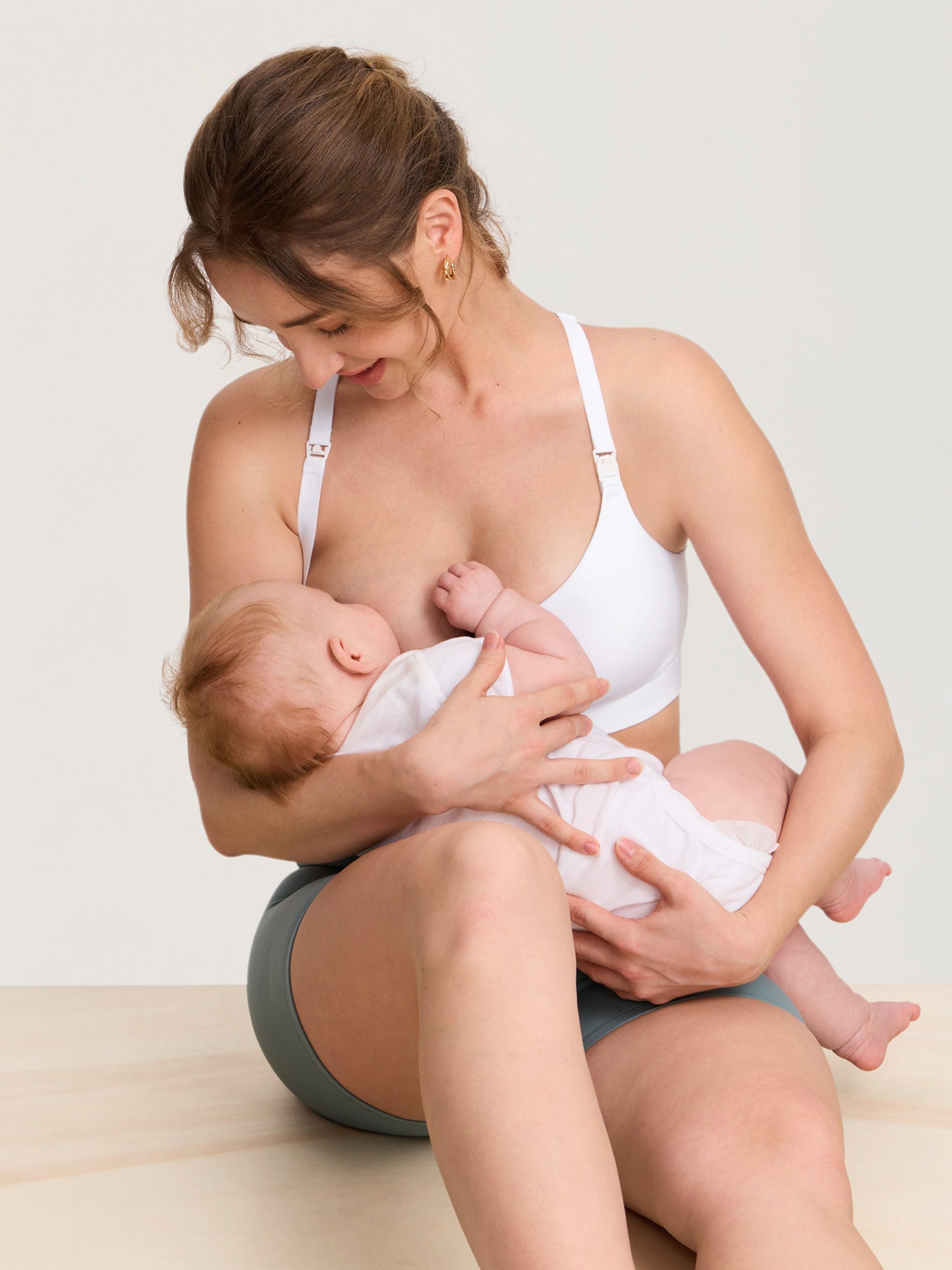 Voedingsbeha met verstelbare Y-rug – Natrelax® bralette zonder beugel