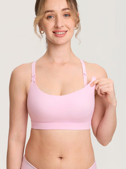 Voedingsbeha met verstelbare Y-rug – Natrelax® bralette zonder beugel
