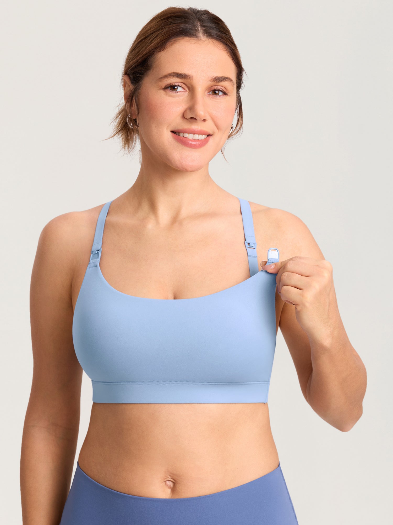 Voedingsbeha met verstelbare Y-rug – Natrelax® bralette zonder beugel
