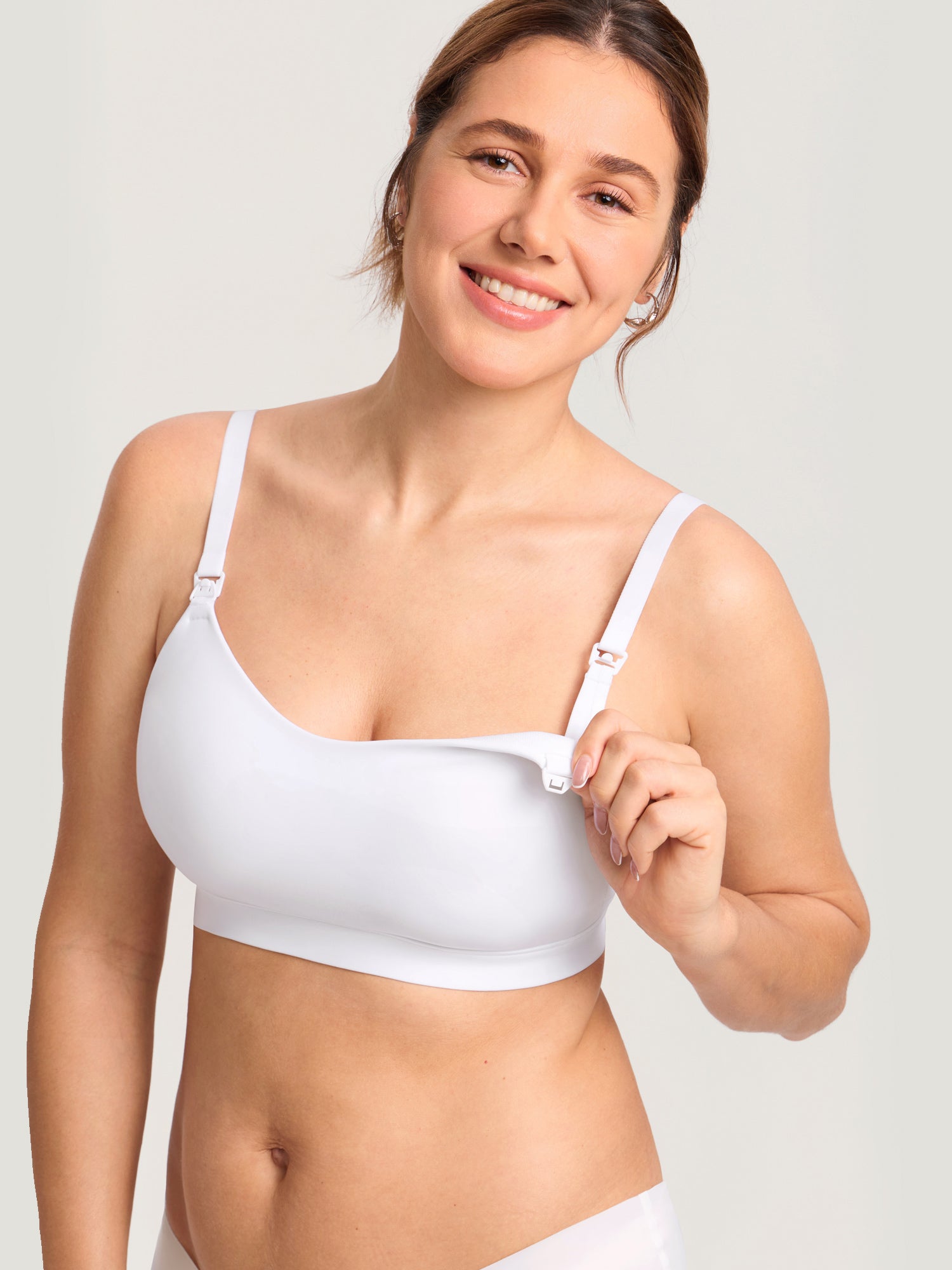 Naadloze voedingsbeha met voorgevormde cups – Inbarely® Plus grote maten