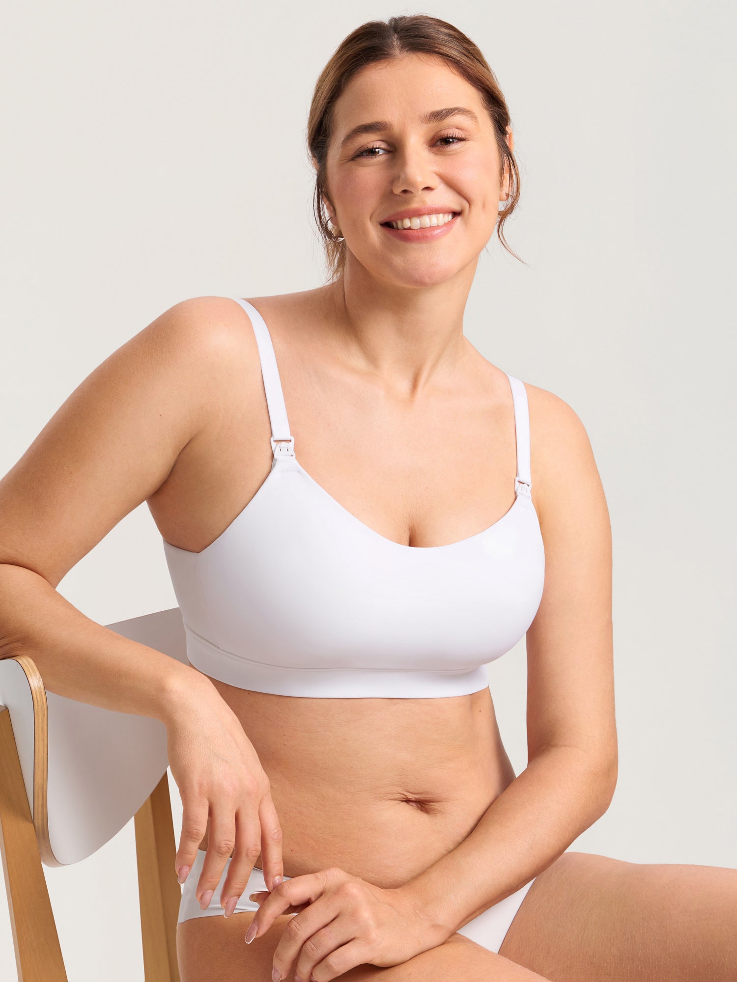 Naadloze voedingsbeha met voorgevormde cups – Inbarely® Plus grote maten