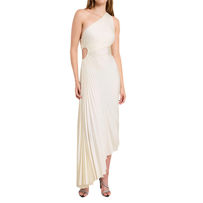 Elegante geplooide jurk