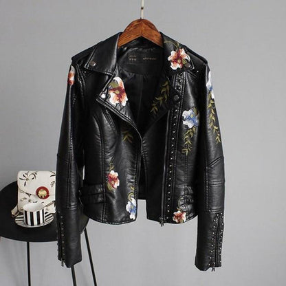 Jas met bloemenprint voor dames
