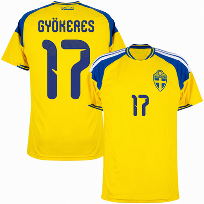 Gyökeres - Zweden Nationaal Elftal Shirt 2026