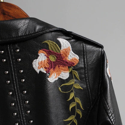 Jas met bloemenprint voor dames