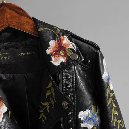 Jas met bloemenprint voor dames
