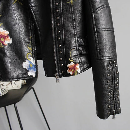 Jas met bloemenprint voor dames
