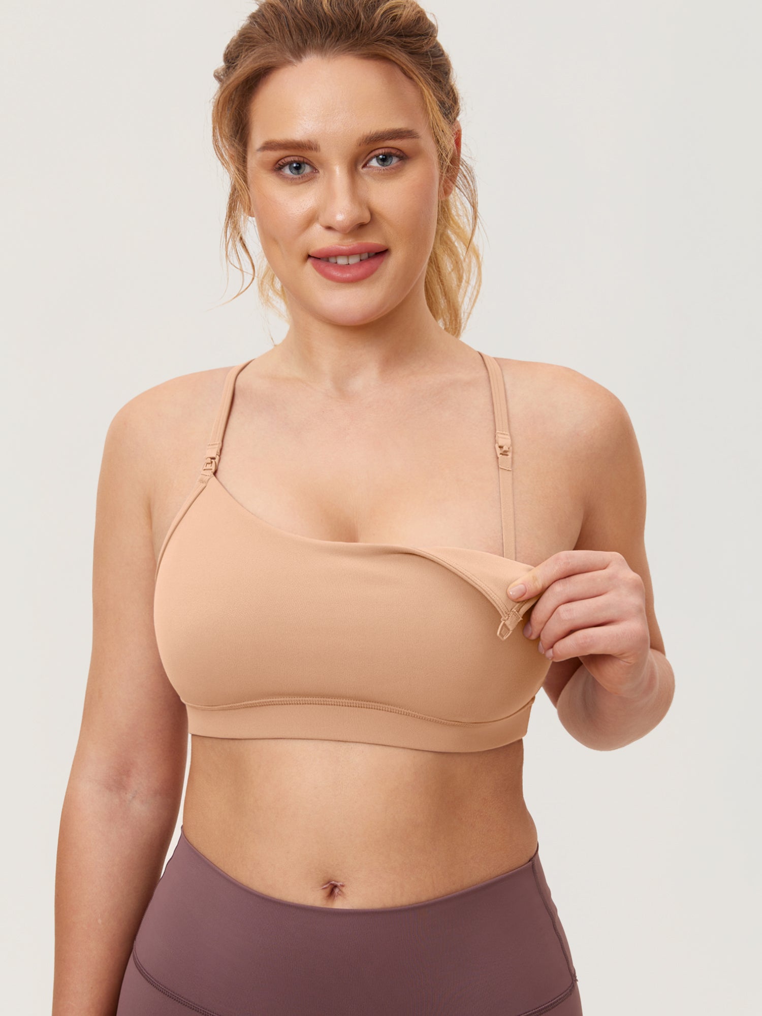Voedingssport-bh met Y-rug – Natrelax® sport-bh voor borstvoeding