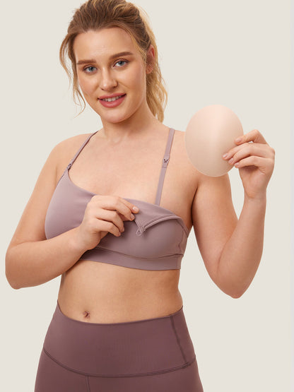 Voedingssport-bh met Y-rug – Natrelax® sport-bh voor borstvoeding