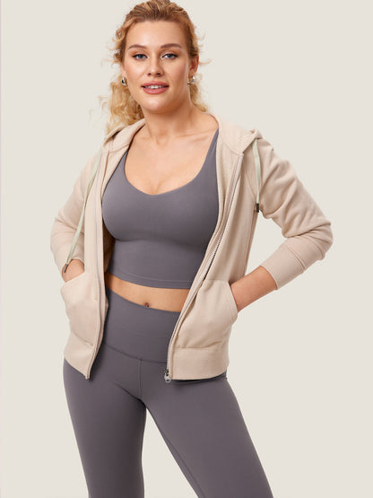 Voedingstop als croptop – Natrelax® voedingshemd met pads