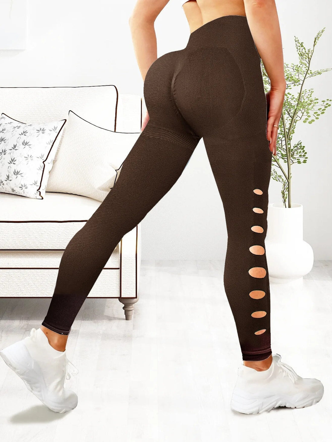 Dames legging met hoge taille en billenlifting