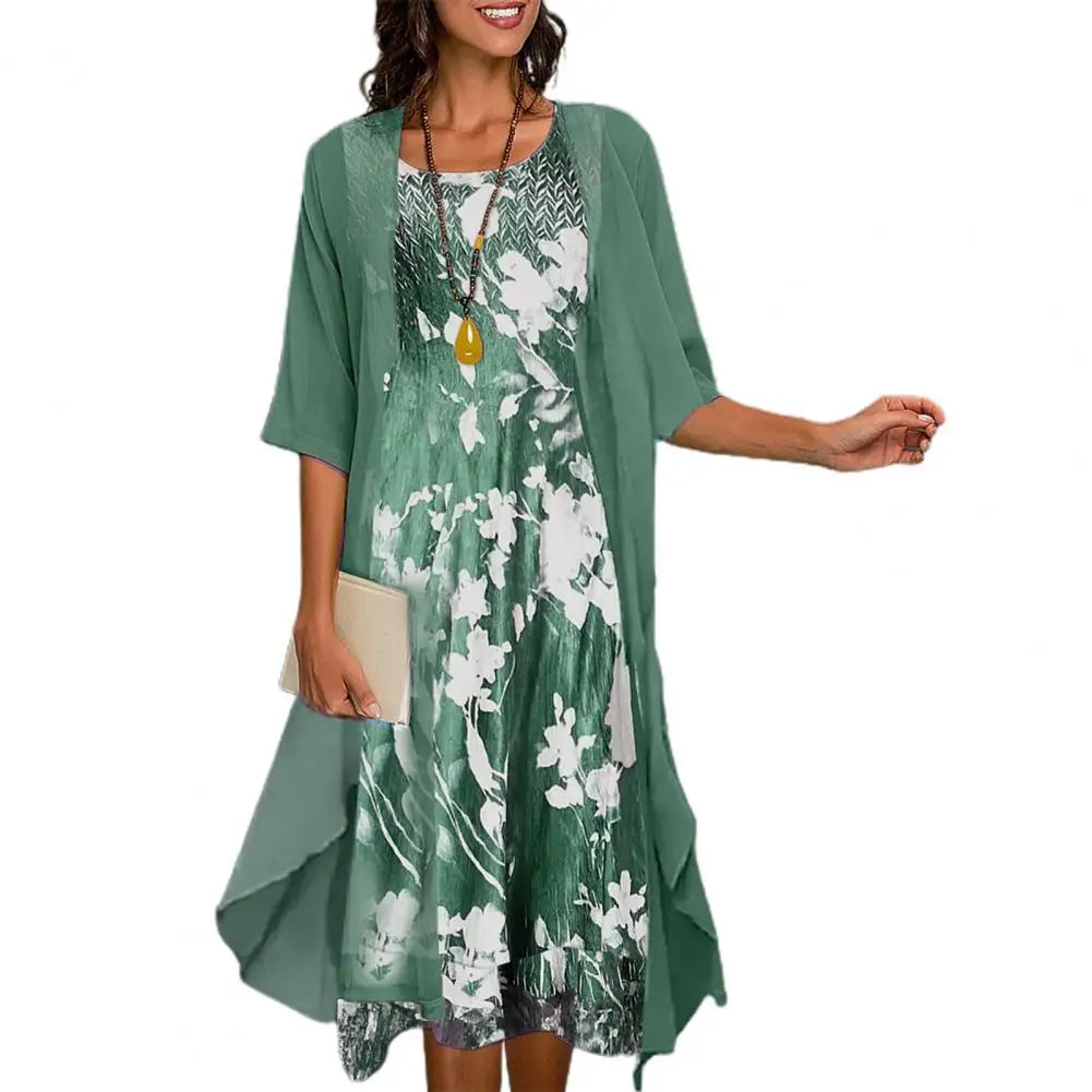 Jurk met bloemenpatroon