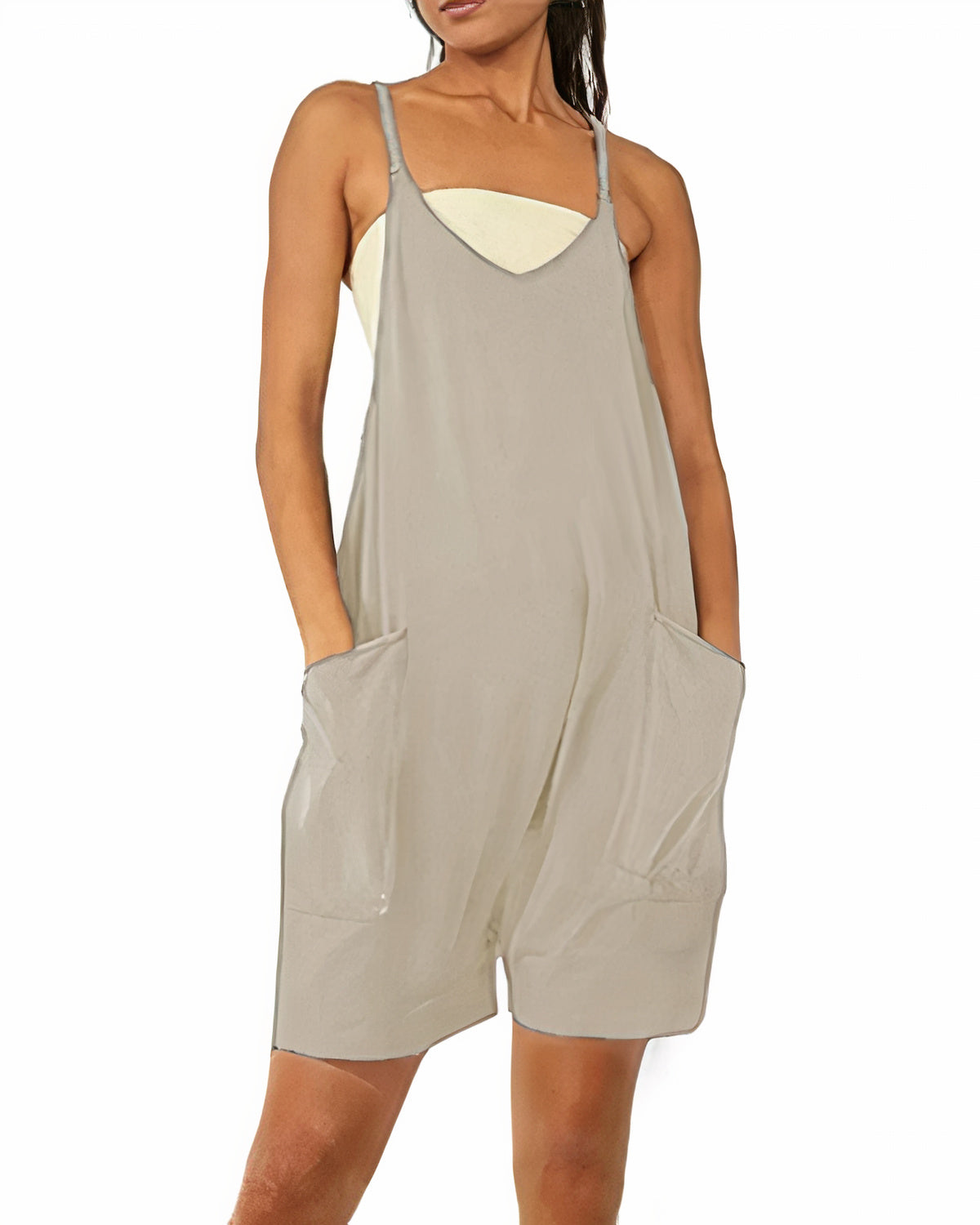 Zomerse jumpsuit met zakken