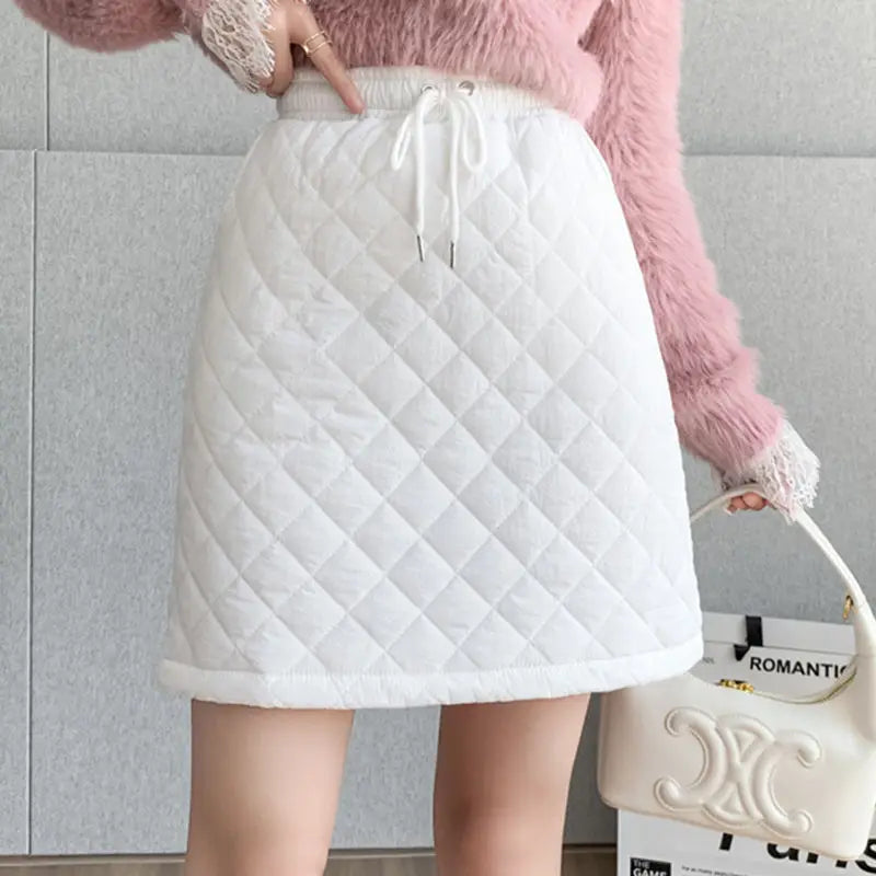 Rok met hoge taille en kant