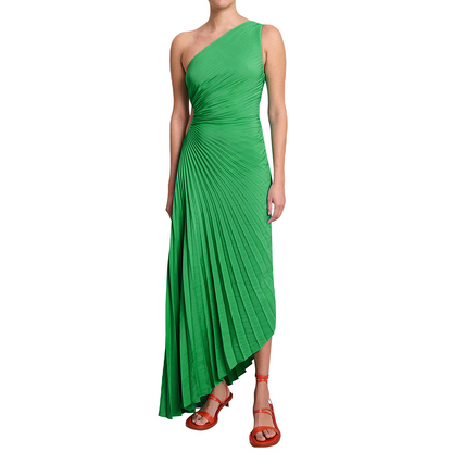 Elegante geplooide jurk