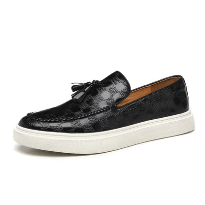 Klassieke loafers met kwastjes