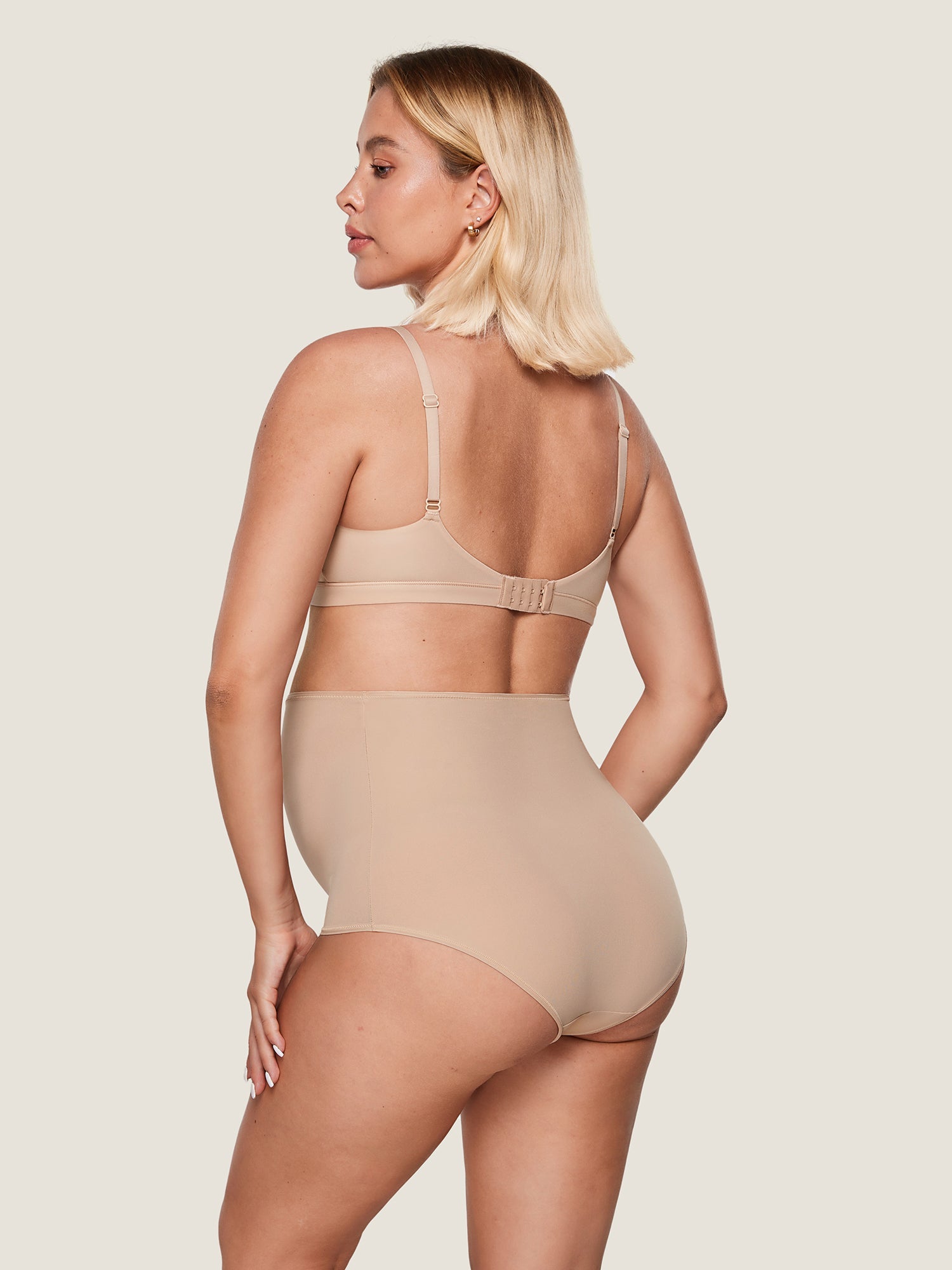 Zwangerschapsslip met hoge taille – 2-pack zachte slips voor zwangeren
