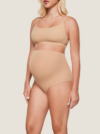 Zwangerschapsslip met hoge taille – 2-pack zachte slips voor zwangeren