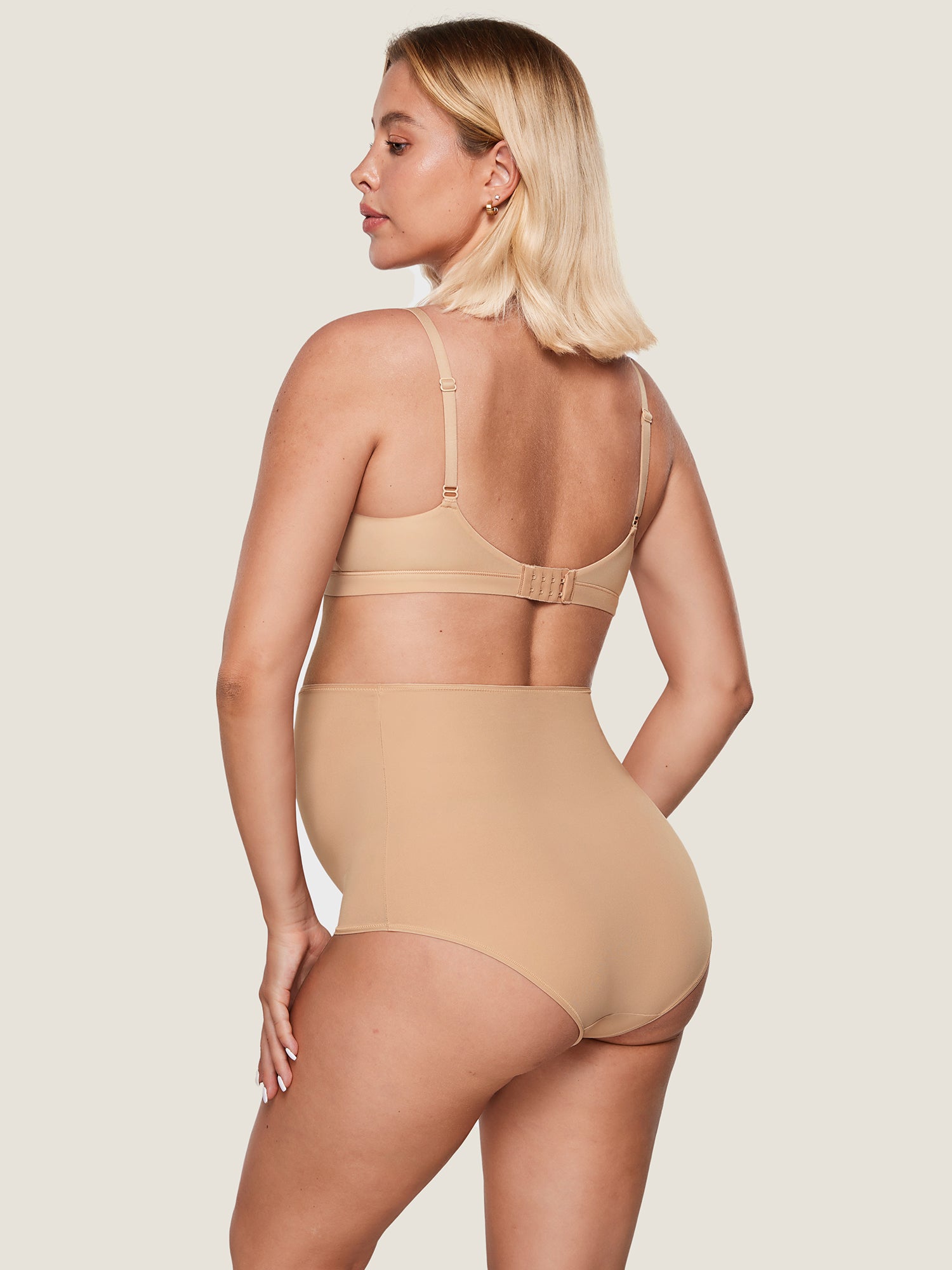Zwangerschapsslip met hoge taille – 2-pack zachte slips voor zwangeren