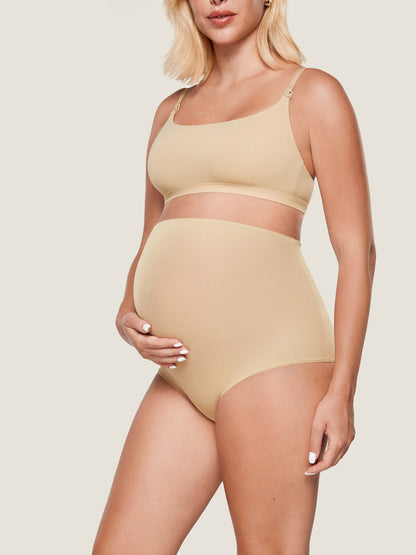 Zwangerschapsslip met hoge taille – 2-pack zachte slips voor zwangeren