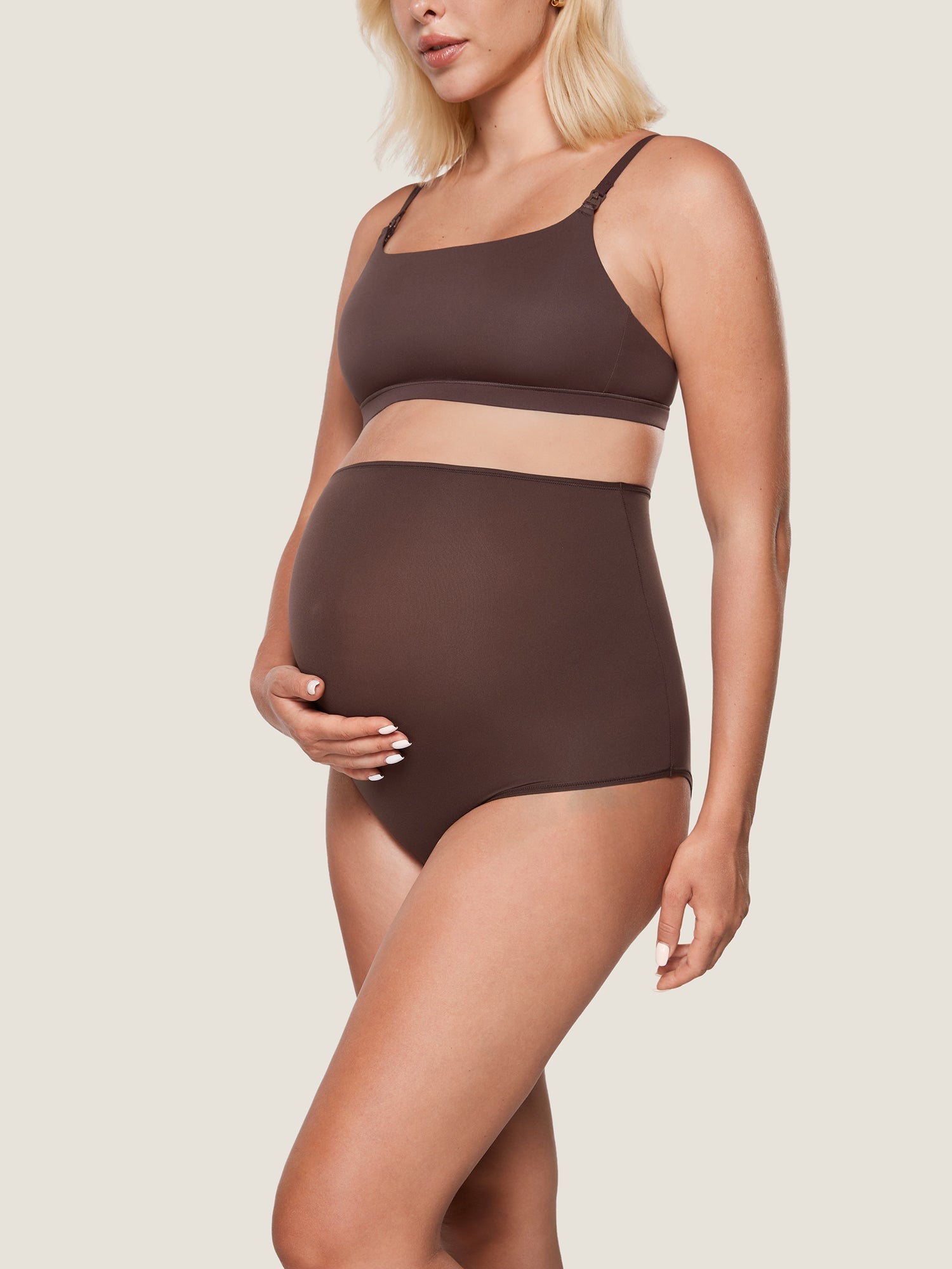 Zwangerschapsslip met hoge taille – 2-pack zachte slips voor zwangeren