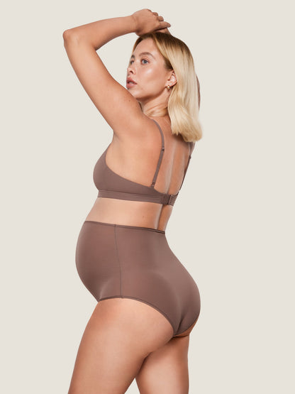 Zwangerschapsslip met hoge taille – 2-pack zachte slips voor zwangeren