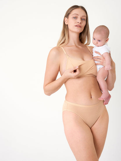 Handsfree kolfbeha en voedingsbeha in één – Inbarely® alles-in-één